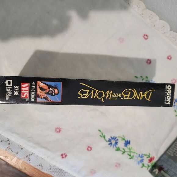 Lot of 3 VHS 90s Movies, Face/Off & Titanic Sealed, Dances W/ Wolves unsealed - Picture 16 of 16